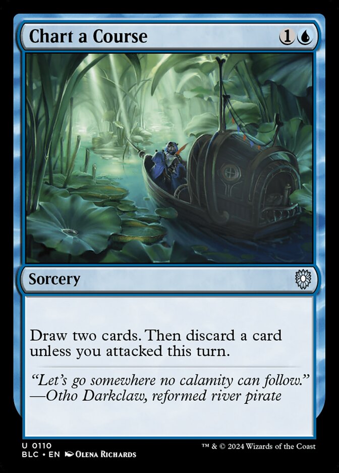 Chart a Course - Commander: Bloomburrow (Uncommon) [BLC-110]