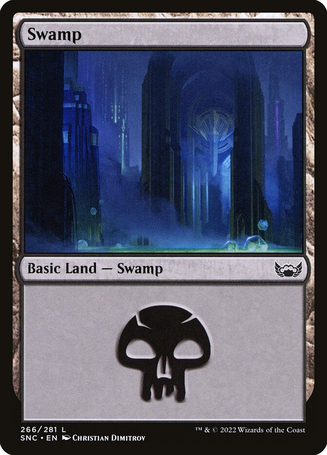 Swamp (V.3) - Streets of New Capenna (Land) [SNC-266]