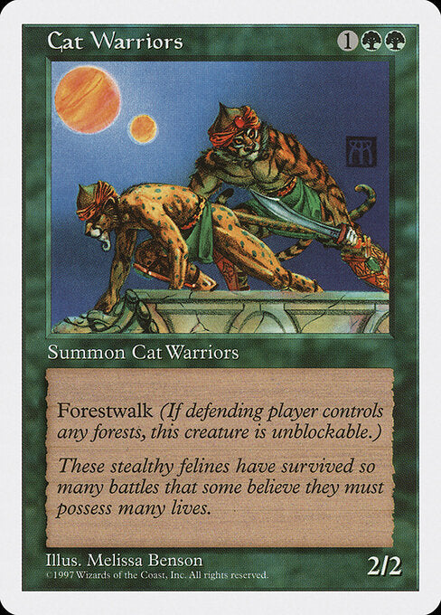Cat Warriors – Fifth Edition (5ED-282) Magic: The Gathering card | LC-REM-20260804-15339967480140-b0180bd6-f8eb-4cf7-b6d0-acb513076e00