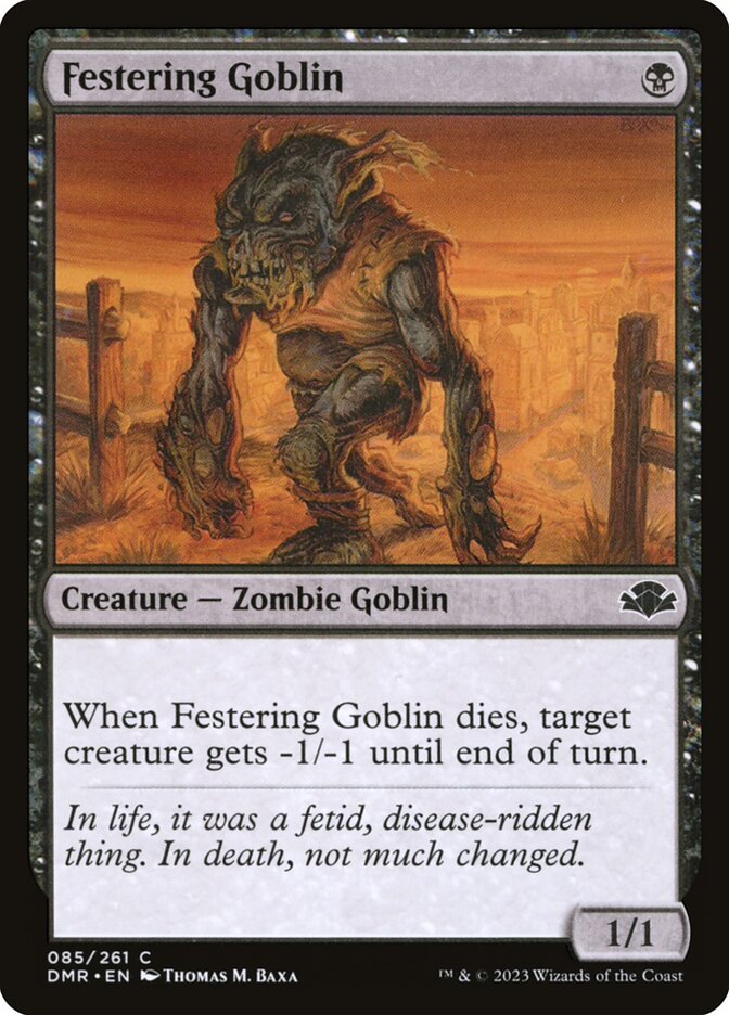 Festering Goblin - Dominaria Remastered (Common) [DMR-85]