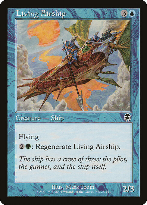 Living Airship – Apocalypse (APC-28) Magic: The Gathering card Imagen principal del producto