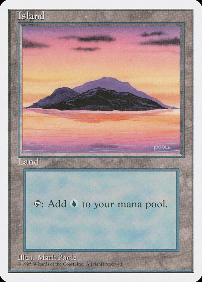 Magic-kaart Island 4ED-367 uit Fourth Edition (Land) Main image