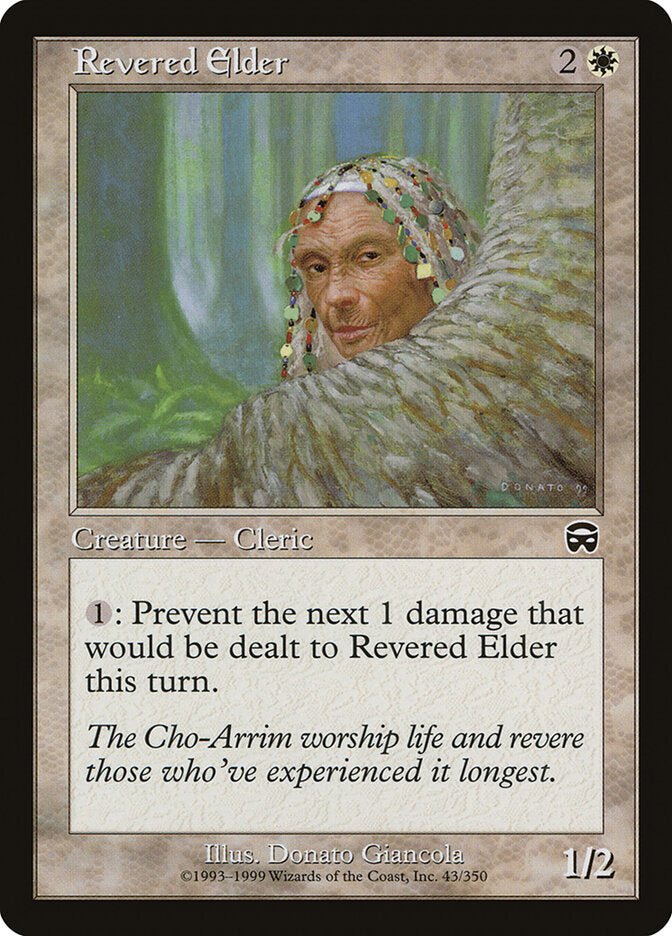 Revered Elder - Mercadian Masques (Common) [MMQ-43]
