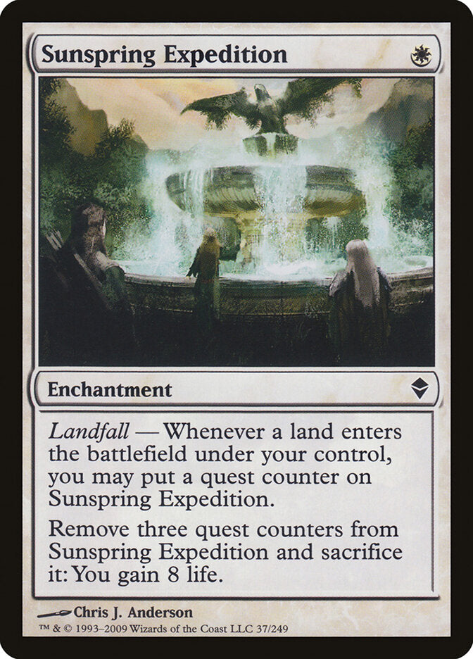 Sunspring Expedition - Zendikar (Common) [ZEN-37] Immagine principale del prodotto