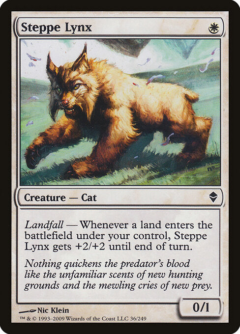 Steppe Lynx – Zendikar (ZEN-36) Magic: The Gathering card | LC-REM-20260804-15909416075596-b0aaec1c-8084-4468-82e7-2e4cc5ebe244 Immagine principale del prodotto