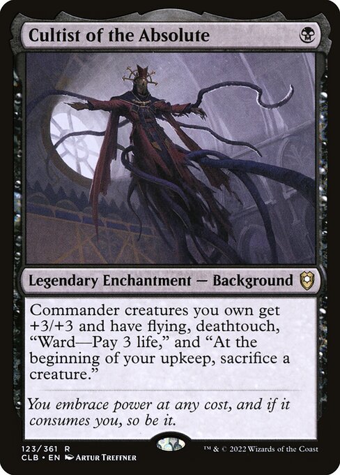 Cultist of the Absolute – Commander Legends: Battle for Baldur's Gate (CLB-123) Magic: The Gathering card | LC-REM-20260804-15150854472012-b0c7b4af-d521-4f4f-8910-7e05f2f60eb6