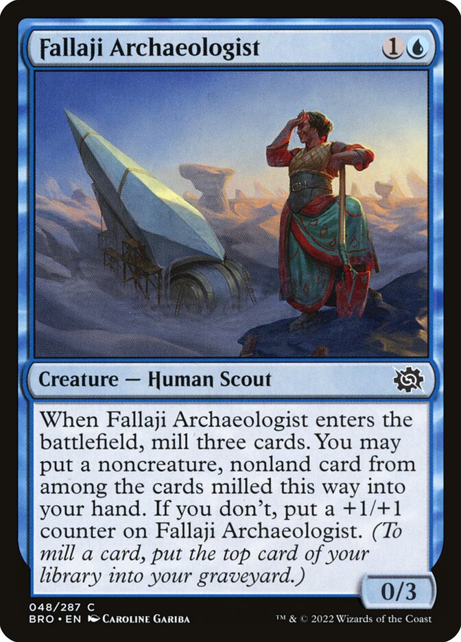 Fallaji Archaeologist - The Brothers' War (Common) [BRO-48]