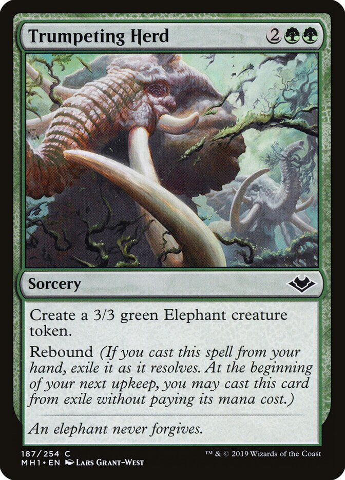 Trumpeting Herd - Modern Horizons (Common) [MH1-187]