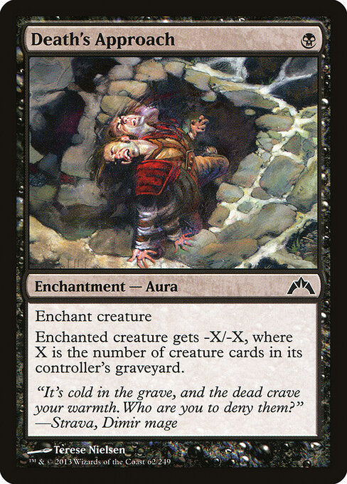 Death's Approach – Gatecrash (GTC-62) Magic: The Gathering card