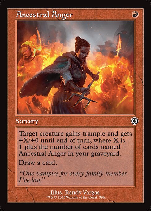 Ancestral Anger – Innistrad Remastered (INR-394) Magic: The Gathering card | LC-REM-20260804-15339916460364-b1133ebf-bded-4578-a1a4-9092d4546430