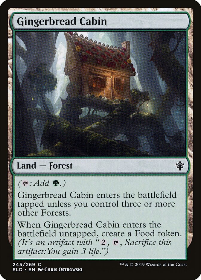 Gingerbread Cabin - Throne of Eldraine (Common) [ELD-245] Image principale du produit