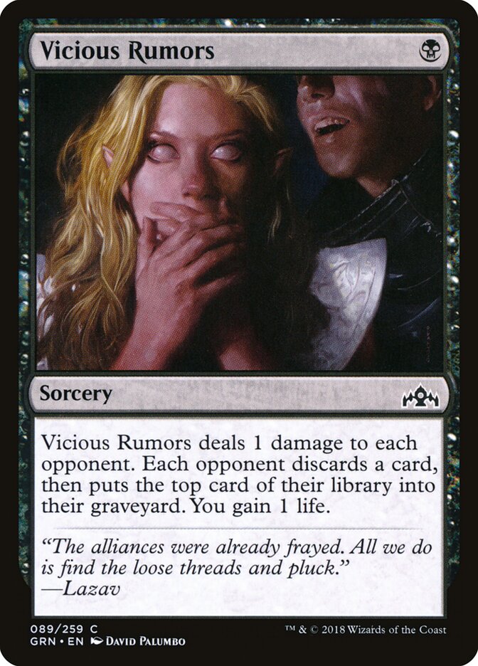 Vicious Rumors - Guilds of Ravnica (Common) [GRN-89]