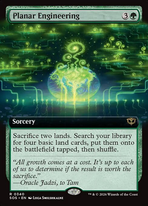 Planar Engineering – Secrets of Strixhaven (SOS-340) Magic: The Gathering card | LC-REM-20260804-15765060452684-b1a2df2a-4578-46cd-8b6c-802a5af8d082