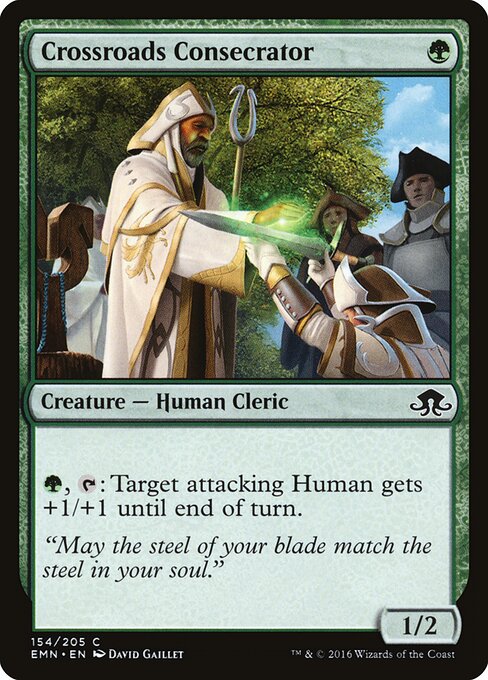 Crossroads Consecrator – Eldritch Moon (EMN-154) Magic: The Gathering card