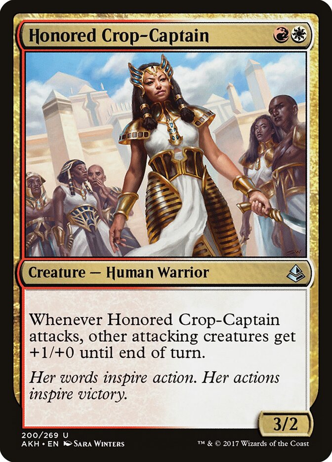 Honored Crop-Captain - Amonkhet (Uncommon) [AKH-200] Hoofdafbeelding