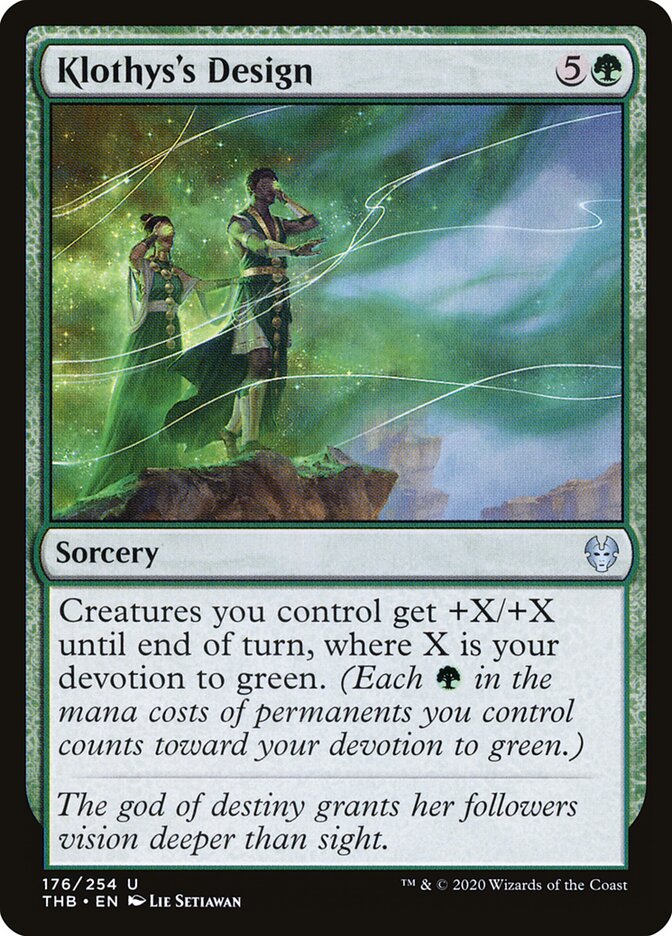 Klothys's Design - Theros Beyond Death (Uncommon) [THB-176]