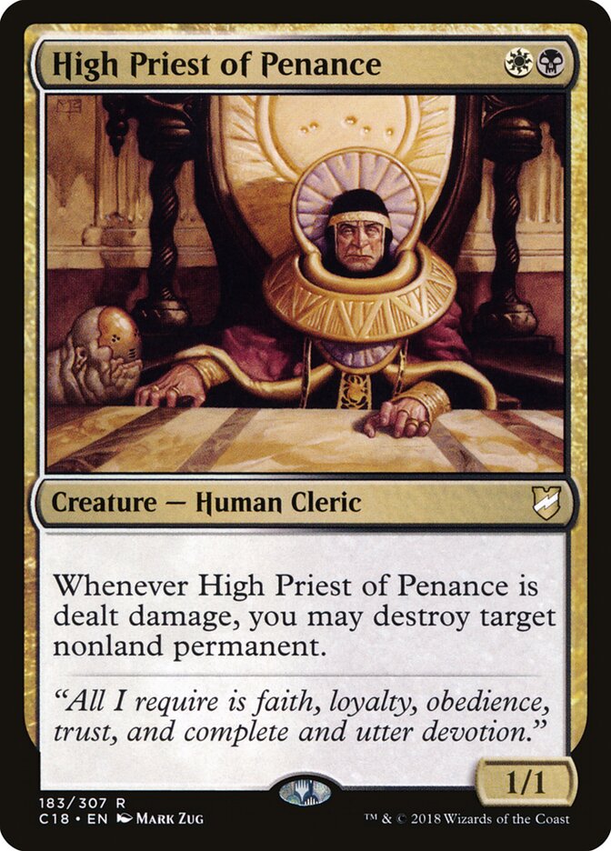 High Priest of Penance - Commander 2018 (Rare) [C18-183] Hauptbild