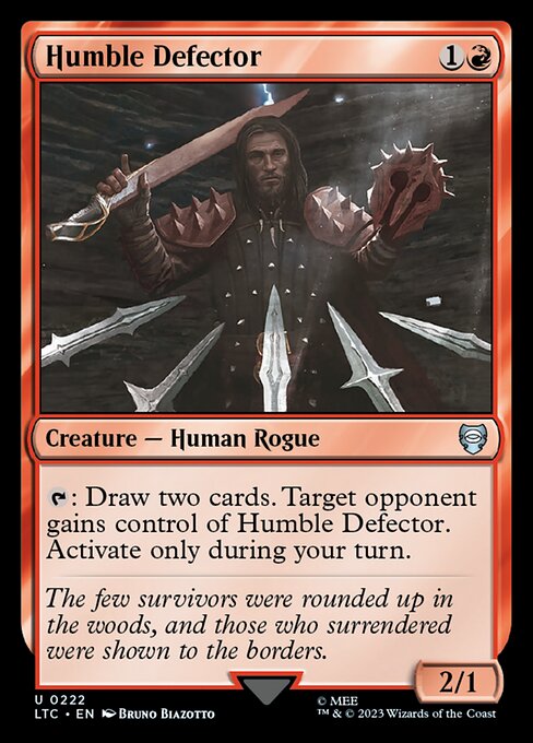 Humble Defector – Tales of Middle-earth Commander (LTC-222) Magic: The Gathering card | LC-REM-20260804-15151577792844-b2317866-35b3-4348-a5d1-888ef8f9e2ac