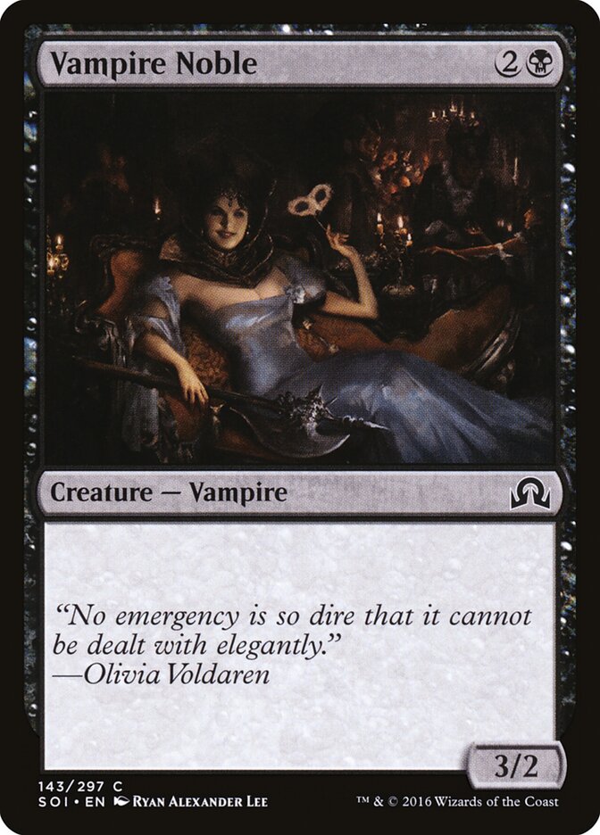 Vampire Noble - Shadows over Innistrad (Common) [SOI-143] Hoofdafbeelding