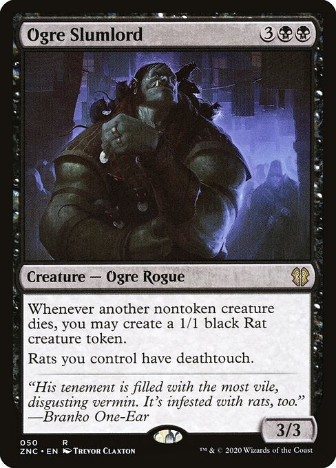 Ogre Slumlord – Commander: Zendikar Rising (ZNC-50) Magic: The Gathering card Image principale du produit