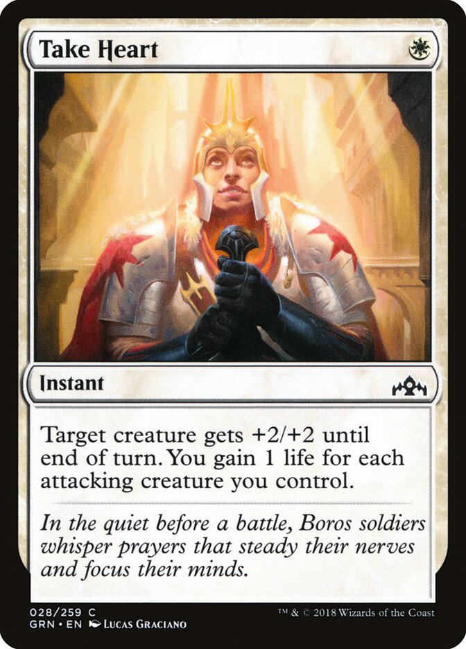 Take Heart - Guilds of Ravnica (Common) [GRN-28]
