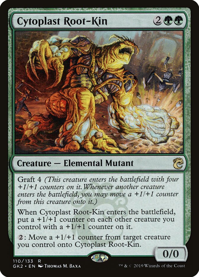 Magic-kaart Cytoplast Root-Kin GK2-110 uit Ravnica Allegiance: Guild Kits (Rare) Imagen principal del producto