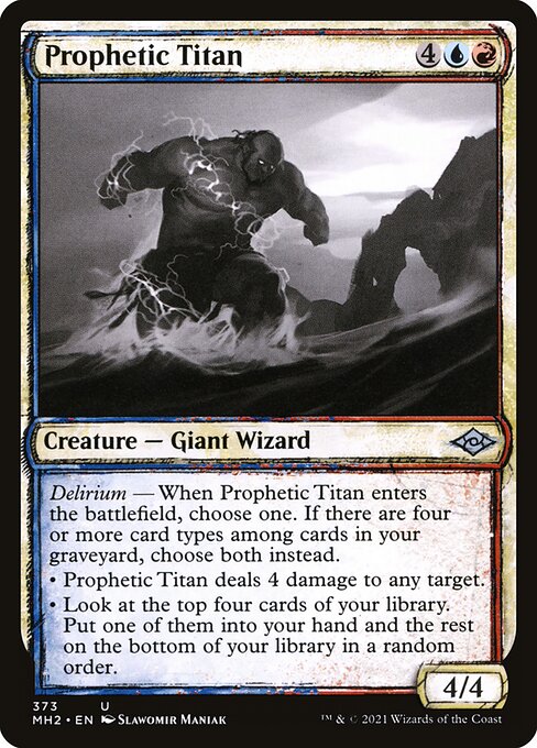Prophetic Titan – Modern Horizons 2 (MH2-373) Magic: The Gathering card | LC-REM-20260804-15151157018956-b27e8b65-16ec-4aef-ac26-8afd78d8bfe5
