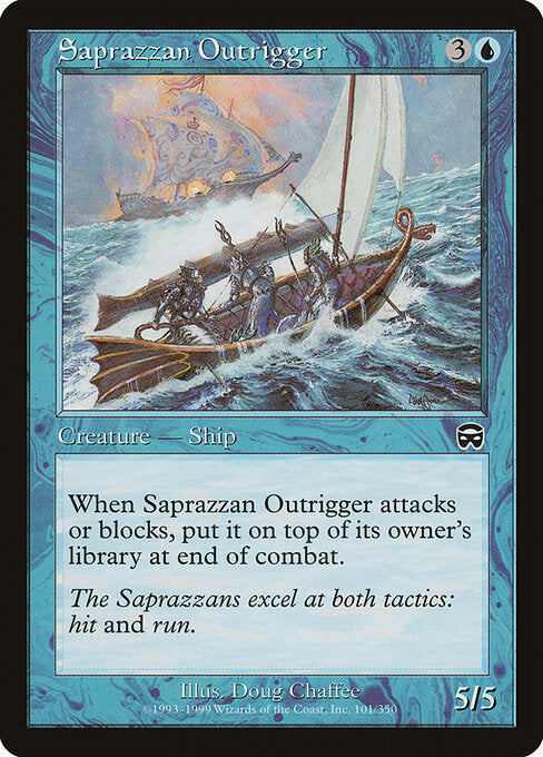 Saprazzan Outrigger – Mercadian Masques (MMQ-101) Magic: The Gathering card | LC-REM-20260804-15935505400140-b28048f1-4cf5-4389-9e69-9b5e1bc95396 Imagen principal del producto