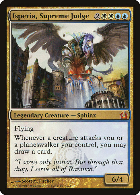 Isperia, Supreme Judge – Return to Ravnica (RTR-171) Magic: The Gathering card Hauptbild