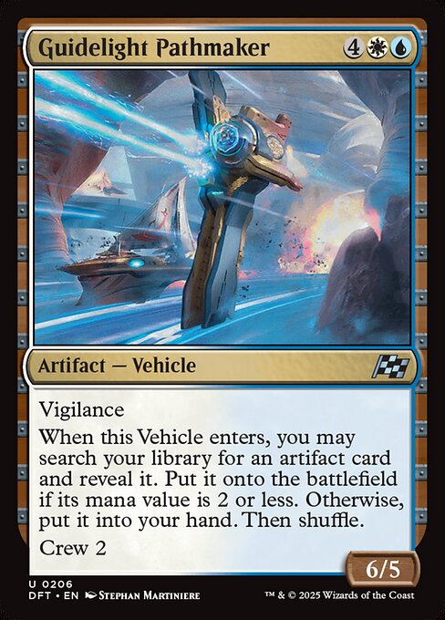 Guidelight Pathmaker – Aetherdrift (DFT-206) Magic: The Gathering card