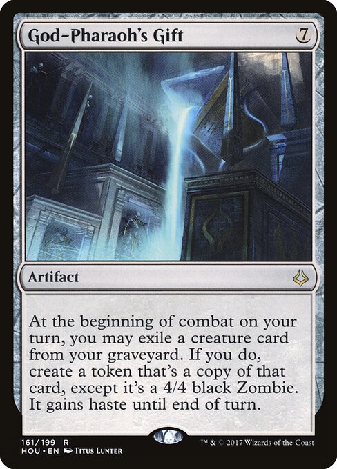 God-Pharaoh's Gift – Hour of Devastation (HOU-161) Magic: The Gathering card