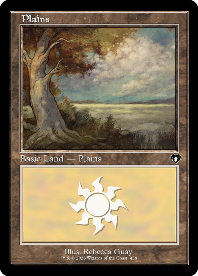 Magic-kaart Plains CMM-438 uit Commander Masters (Land)