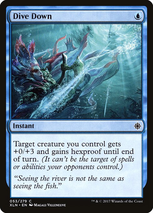 Dive Down – Ixalan (XLN-53) Magic: The Gathering card
