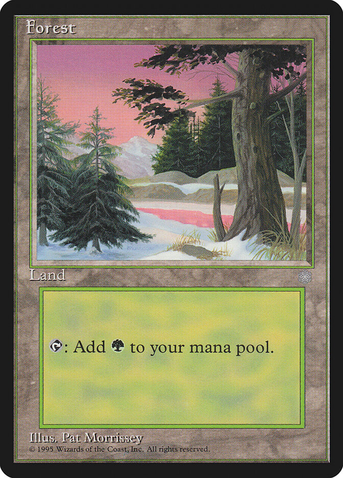 Magic-kaart Forest ICE-381 uit Ice Age (Land) Main image