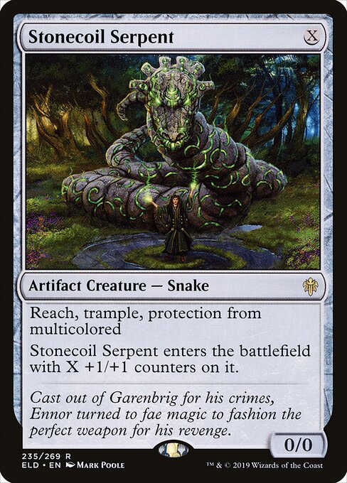 Stonecoil Serpent – Throne of Eldraine (ELD-235) Magic: The Gathering card | LC-REM-20260804-15150815248716-b34bf7fd-9fe3-43e2-8cfe-7ce7cff08afe