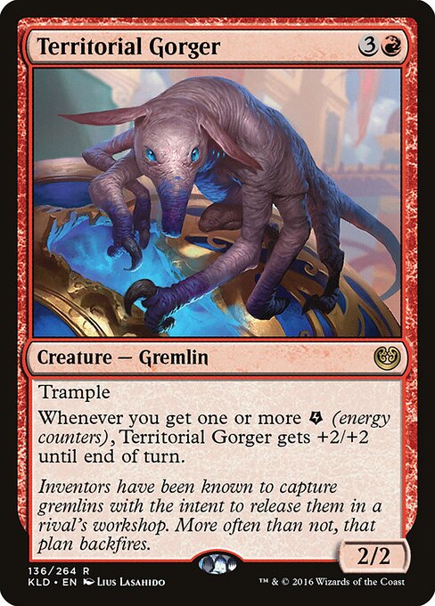 Territorial Gorger – Kaladesh (KLD-136) Magic: The Gathering card