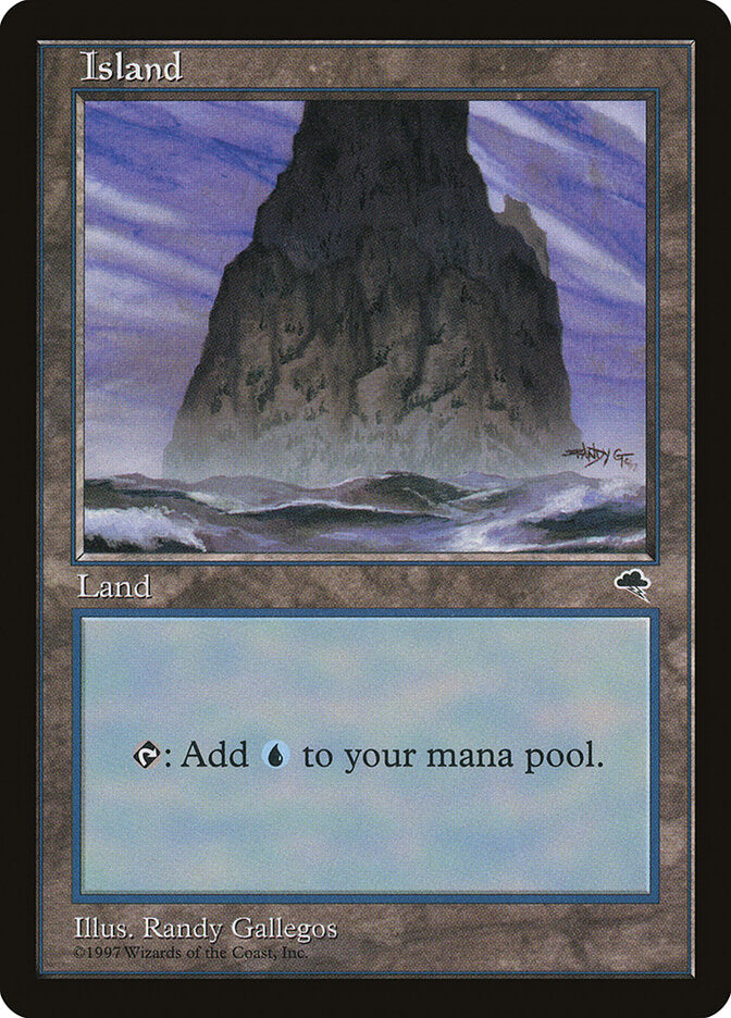 Magic-kaart Island TMP-337 uit Tempest (Land)