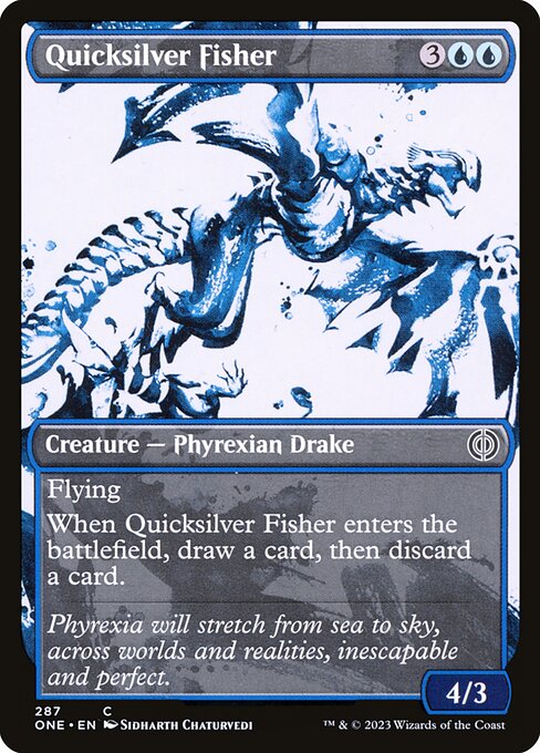 Quicksilver Fisher – Phyrexia: All Will Be One (ONE-287) Magic: The Gathering card | LC-REM-20260804-15609158500684-b394cdd1-a632-4b57-8356-4e2d9c9620f7 Imagen principal del producto