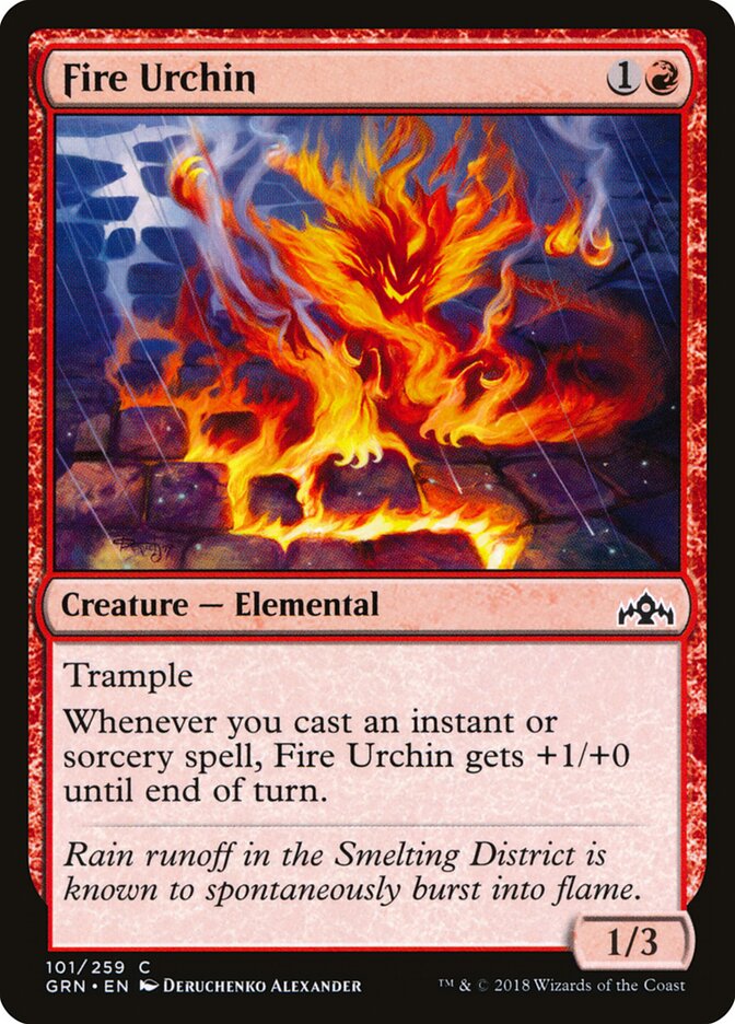 Fire Urchin - Guilds of Ravnica (Common) [GRN-101]