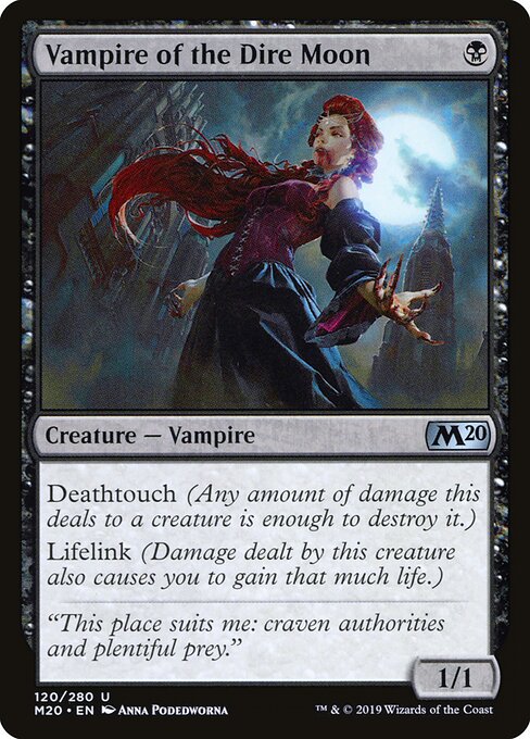Vampire of the Dire Moon – Core Set 2020 (M20-120) Magic: The Gathering card | LC-REM-20260804-15418361217356-b3c185b9-5d97-4a5a-af0b-8b9c44dcd235