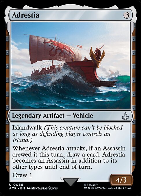 Adrestia – Assassin's Creed (ACR-68) Magic: The Gathering kaart Hauptbild