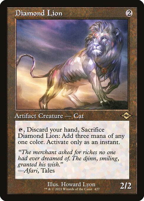 Diamond Lion – Modern Horizons 2 (MH2-427) Magic: The Gathering card | LC-REM-20260804-15151684223308-b4310ee5-a65d-4113-a57c-bb121601e963