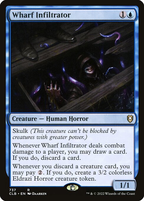Wharf Infiltrator – Commander Legends: Battle for Baldur's Gate (CLB-737) Magic: The Gathering card | LC-REM-20260804-15369844916556-b434ba9e-528c-43b4-a463-0e697dce8d5d
