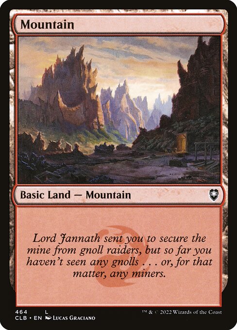 Mountain – Commander Legends: Battle for Baldur's Gate (CLB-464) Magic: The Gathering card | LC-REM-20260804-15151684813132-b4376426-c901-44eb-8186-c009a3657893