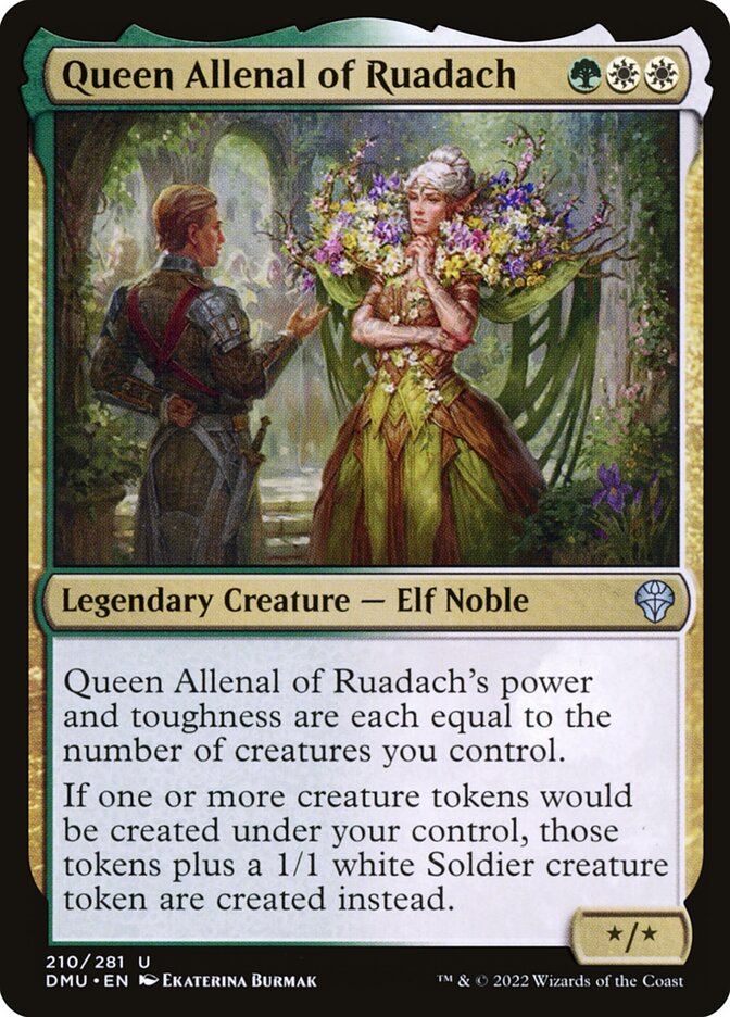 Queen Allenal of Ruadach - Dominaria United (Uncommon) [DMU-210]