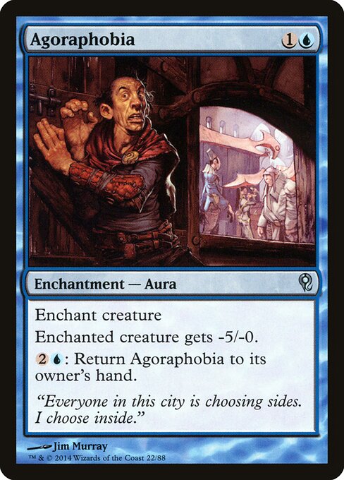 Agoraphobia – Duel Decks: Jace vs. Vraska (DDM-22) Magic: The Gathering card