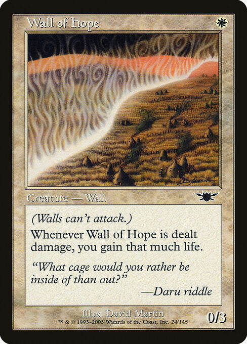 Wall of Hope – Legions (LGN-24) Magic: The Gathering card | LC-REM-20260804-15151586869580-b463b3e1-e314-4a65-a89e-0712f630b016