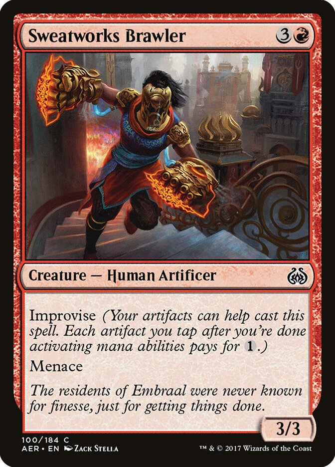 Sweatworks Brawler - Aether Revolt (Common) [AER-100]