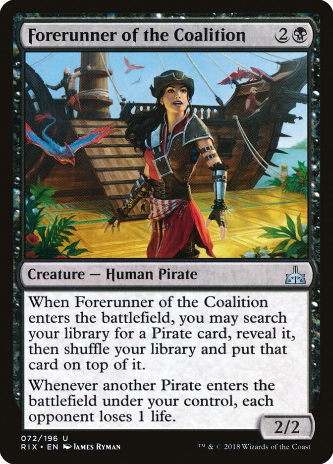 Forerunner of the Coalition - Rivals of Ixalan (Uncommon) [RIX-72]