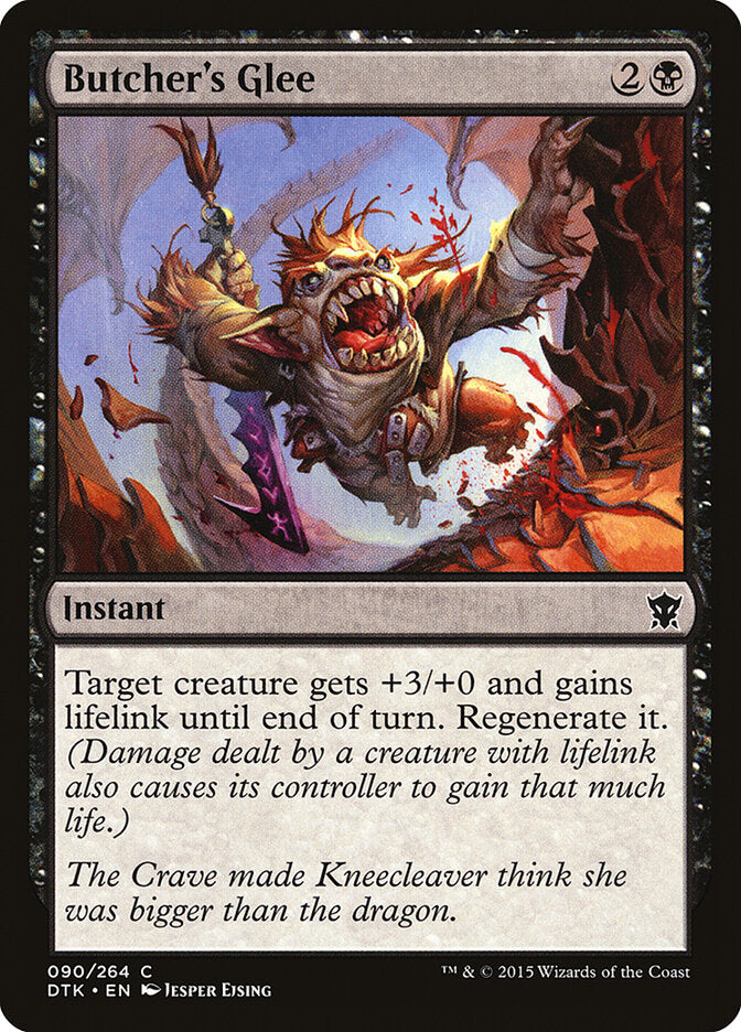 Butcher's Glee - Dragons of Tarkir (Common) [DTK-90]